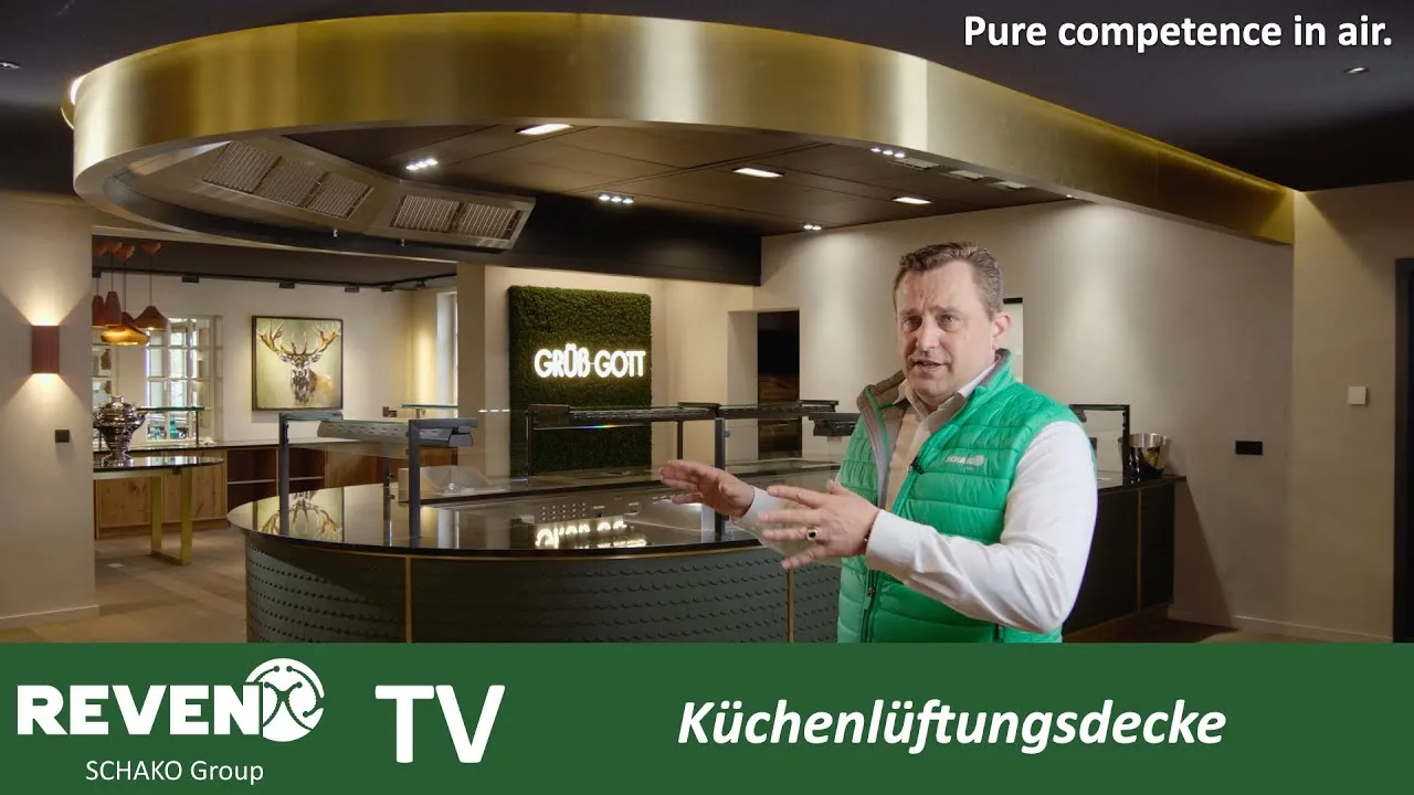 Küchenlüftung in einem 5 Sterne Hotel