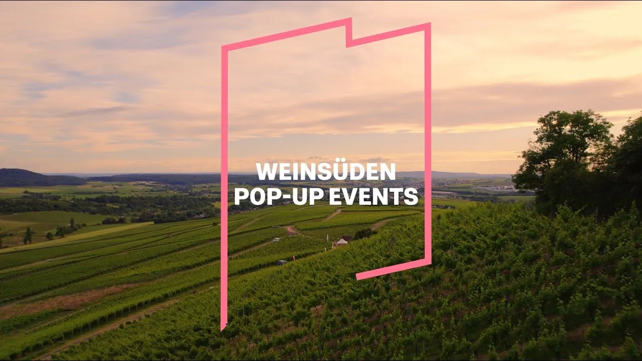 Weinsüden Pop-up Events in Baden-Württemberg