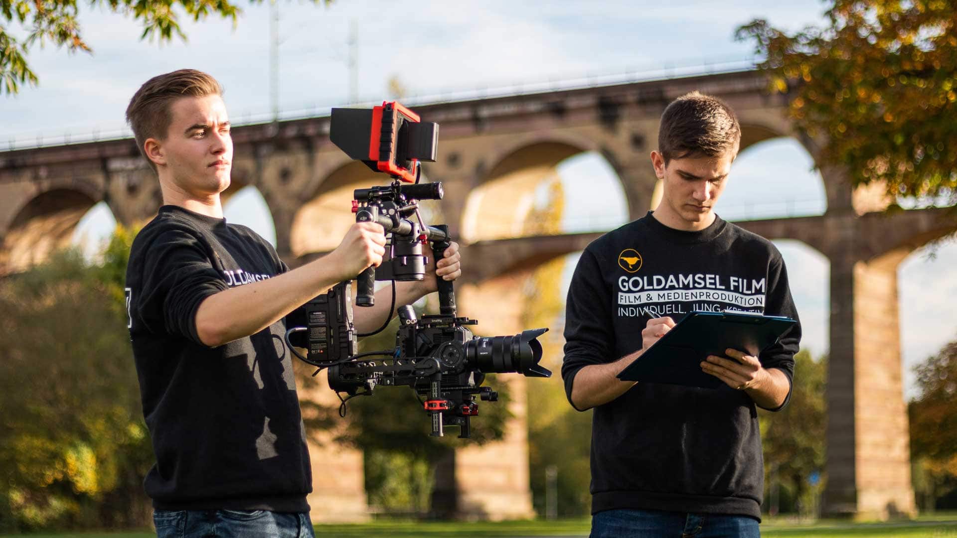 Über Goldamsel Film – Produktionseinblick 5 von 14