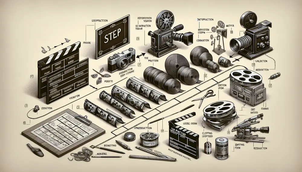 Der Ablauf einer Filmproduktion – Von der Idee zum fertigen Film